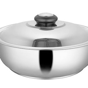 Stainless Steel Triply Deep Wok
